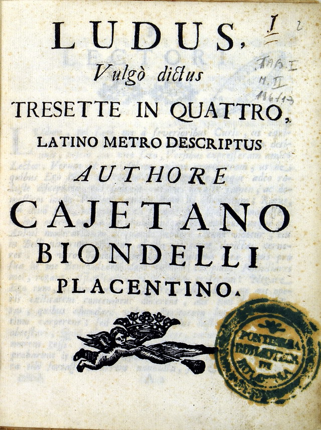 1726 Biondelli Tressette